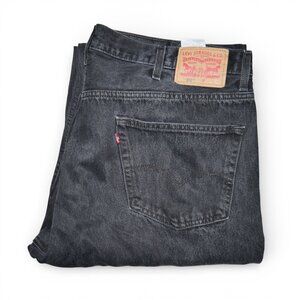 Levis 550 Men's Size 44x34 Jeans Vintage Faded Black
